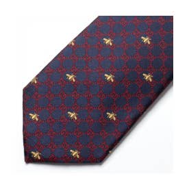 グッチ GUCCI GUCCI シルクネクタイ 545078 4E002 GGロゴ ハチ （4174