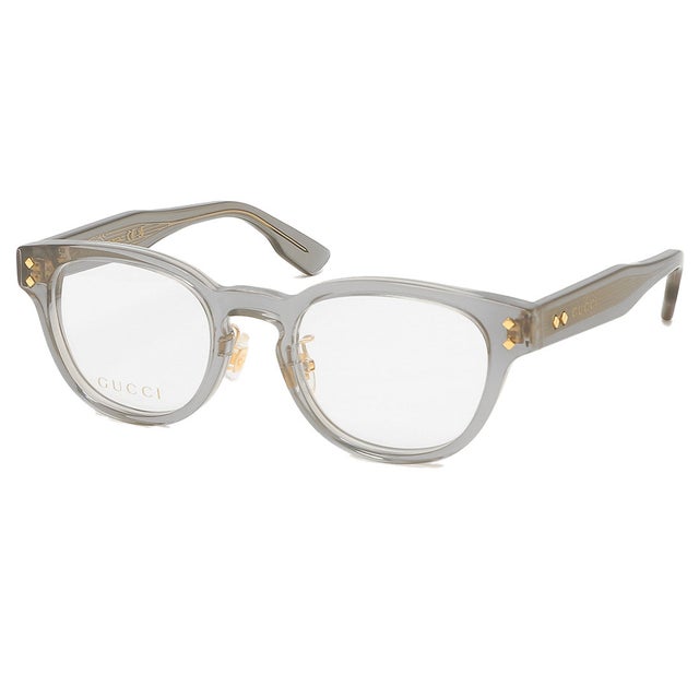 
                    メガネフレーム 眼鏡フレーム アジアンフィット グレー メンズ GG1470OJ 003 （レンズ：TRANSPARENTフレーム：GREY）