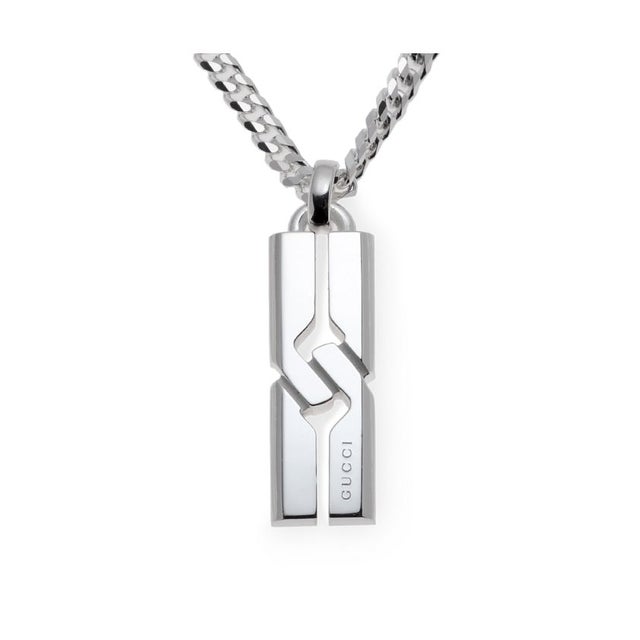 (グッチ) 313466ーJ8400 8106 シルバーネックレス （シルバー）