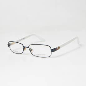 メガネ 眼鏡 アイウェア レディース メンズ （ネイビー/ホワイト）