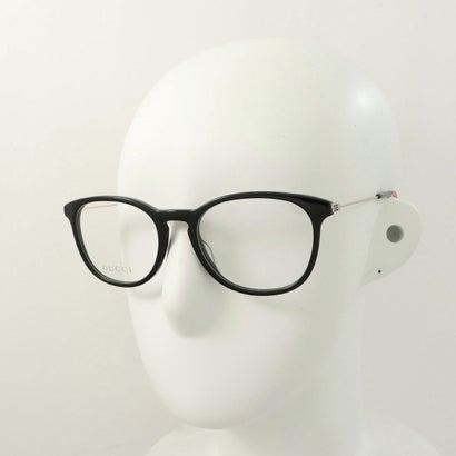 グッチ GUCCI メガネ 眼鏡 アイウェア レディース メンズ （ブラック/ゴールド）｜詳細画像