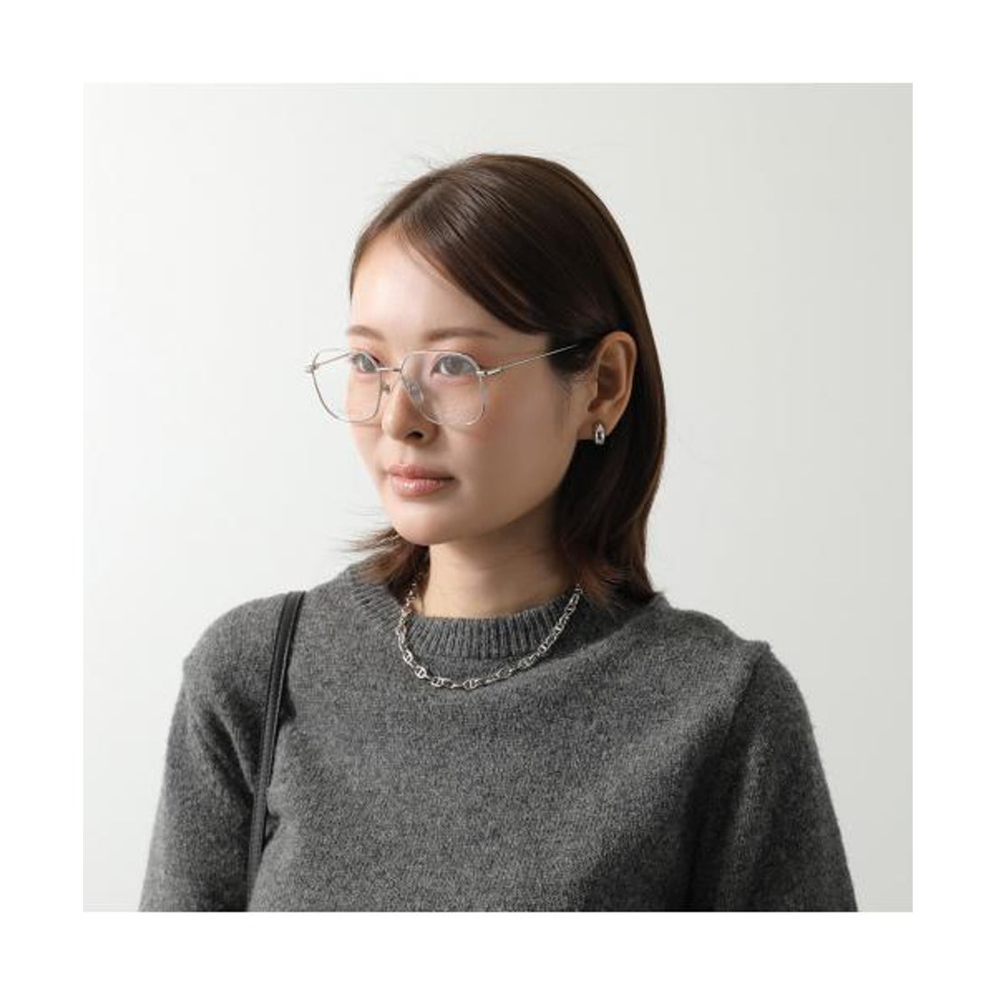 【値下げ】　GUCCI グッチ　サングラス　ティアドロップ 眼鏡　メガネ グッチ GUCCI GUCCI メガネ GG1032O ティアドロップ型 メタルフレーム