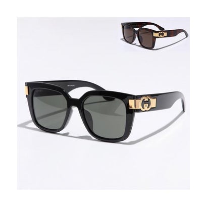 GUCCI サングラス GG1690SK ウェリントン型 GGロゴ （002/HAVANA-HAVANA-BROWN）｜詳細画像