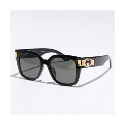 GUCCI サングラス GG1690SK ウェリントン型 GGロゴ （002/HAVANA-HAVANA-BROWN）｜詳細画像