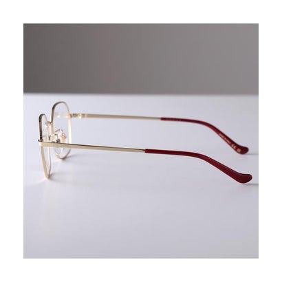 GUCCI メガネ GG1611OA ウェリントン型 メタルフレーム （002/シルバー×ブラウン）｜詳細画像