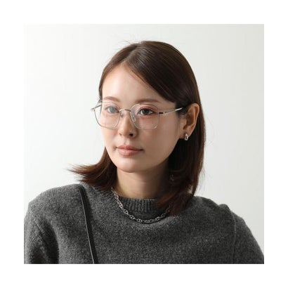 GUCCI メガネ GG1611OA ウェリントン型 メタルフレーム （001/ゴールド×ブラウン）｜詳細画像