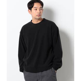 コーデュロイ調裏シャギープルオーバー （49ブラック）