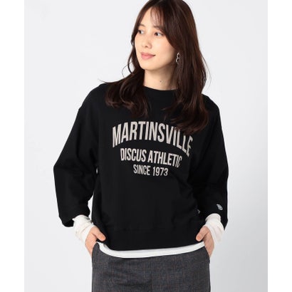 グランドパーク Grand PARK 【DISCUS】別注 8分袖ロゴプリントワイドTシャツ （49ブラック）｜詳細画像