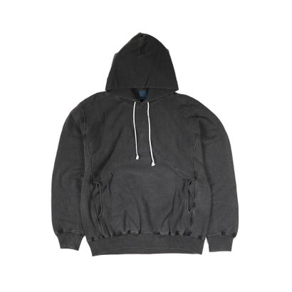 Good On グッドオン パーカー スウェット プルオーバー メンズ HEAVY PULLOVER HOOD SWEAT ブラック ブラウン 黒 GOBW1913｜詳細画像