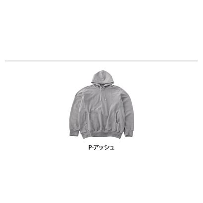 Good On グッドオン パーカー スウェット プルオーバー メンズ HEAVY PULLOVER HOOD SWEAT ブラック ブラウン 黒 GOBW1913｜詳細画像