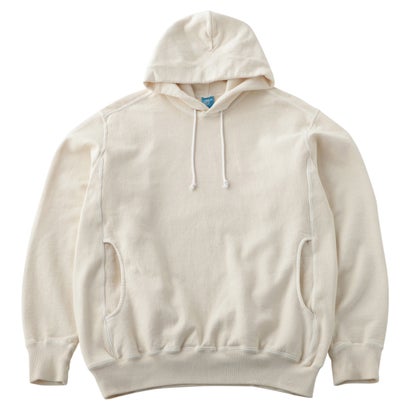 グッドオン Good On パーカー スウェット プルオーバー メンズ HEAVY PULLOVER HOOD SWEAT ブラック ブラウン ベージュ グレー 黒 GOBW1913 （P-ナチュラル）｜詳細画像