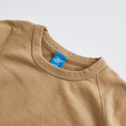 グッドオン Good On トレーナー スウェット メンズ RAGLAN SWEAT CREW ブラック ホワイト グレー ベージュ ブラウン 黒 白 GOBW101 （P-アッシュ）｜詳細画像