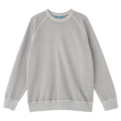 グッドオン Good On トレーナー スウェット メンズ RAGLAN SWEAT CREW ブラック ホワイト グレー ベージュ ブラウン 黒 白 GOBW101 （P-アッシュ）｜詳細画像