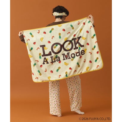 【Look A La Mode】ブランケット （イエロー）｜詳細画像