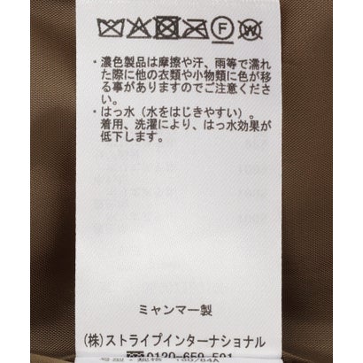 衿つき 中綿コート （ブラック）｜詳細画像