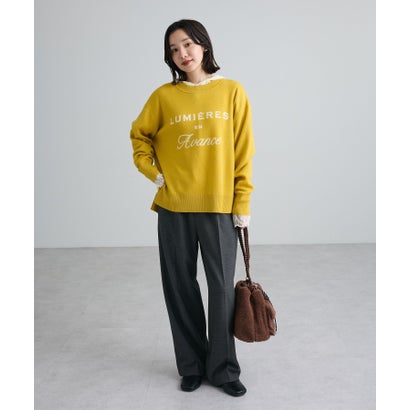 グリーン パークス Green Parks アソートロゴニットプルオーバー （ネイビー）｜詳細画像