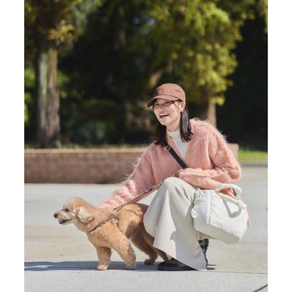 シャギーニットカーディガン （イエロー）｜詳細画像