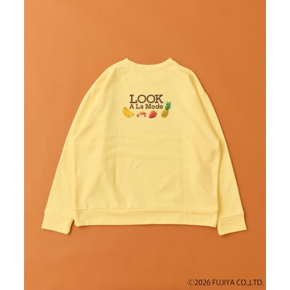 【Look A La Mode】裏毛スウェット （イエロー）｜詳細画像