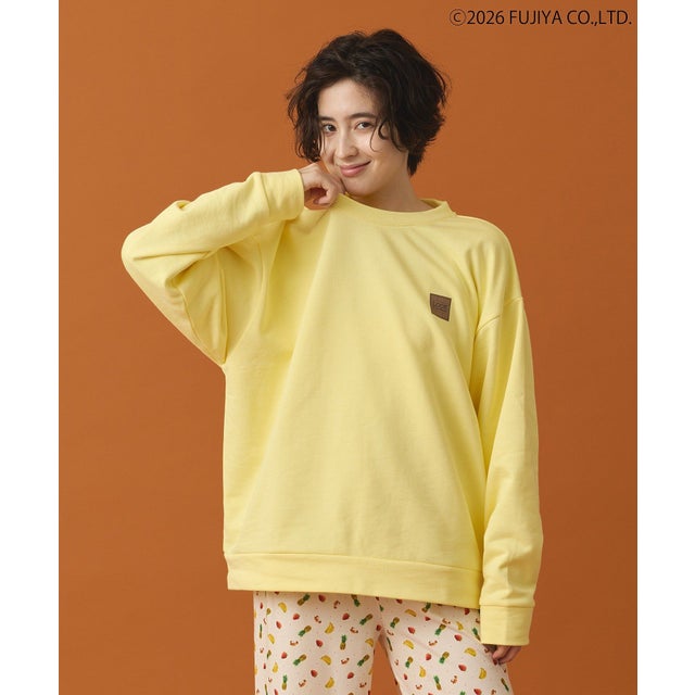【Look A La Mode】裏毛スウェット （イエロー）