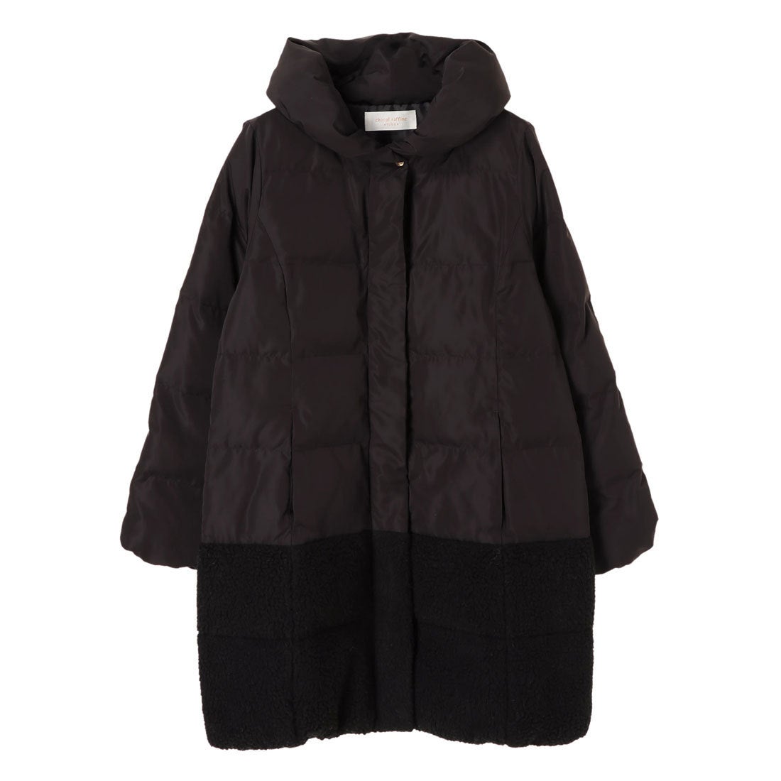 グリーン パークス Green Parks 中綿ロングコート （Black 