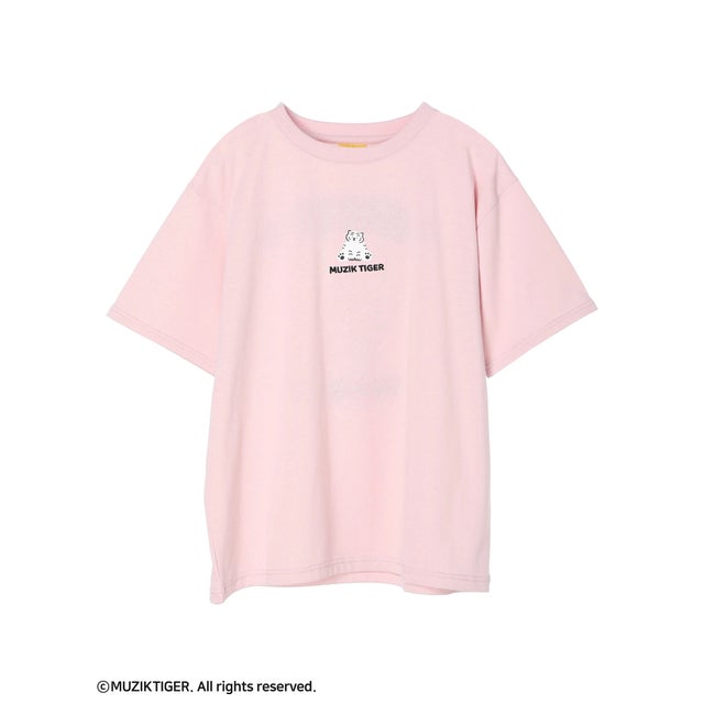 
                    ムジークタイガー/バックプリントTシャツ （ピンク）