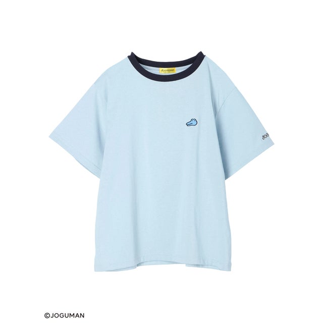 
                    ジョグマン/ワンポイントリンガーTシャツ （ブルー）