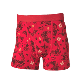 ボクサーブリーフ 鯉の滝登り （レッド）
