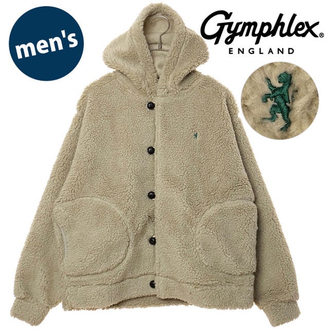 BOA HOODED JACKET TAUPE(GREEN) [#GY-A0727 BOA] （TAUPE(GREEN)）