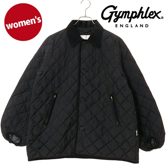 QUILT DOWN PUFF SLEEVE MIDDLE COAT BLACK [#GY-A0717 NYM] （BLACK）