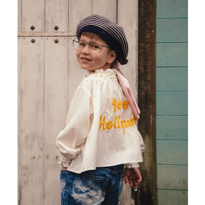 ゴートゥーハリウッド GO TO HOLLYWOOD Striped Beret Cap （NAVY）｜詳細画像