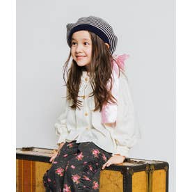Striped Beret Cap （NAVY）