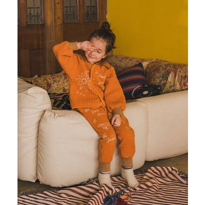 ゴートゥーハリウッド GO TO HOLLYWOOD Qulited Blister Pants （ORANGE）｜詳細画像