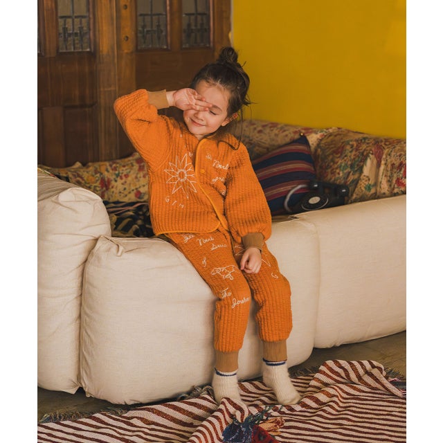 Qulited Blister Pants （ORANGE）