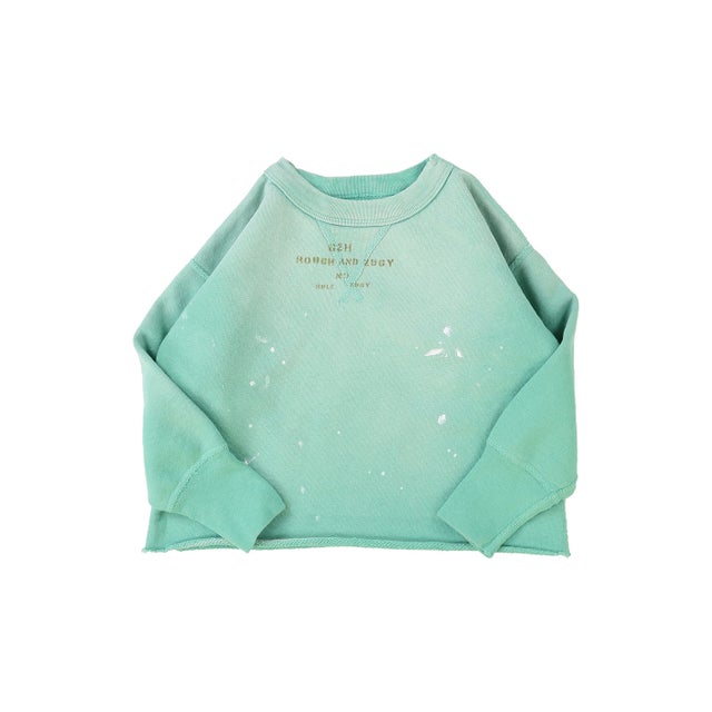 Vintage Pile Double Gusset Pullover （LIGHT GREEN）