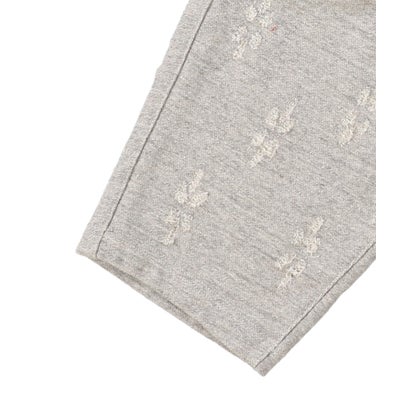 Floral Damaged Sweatpants （GRAY）｜詳細画像