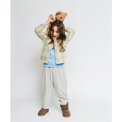 Floral Damaged Sweatpants （GRAY）｜詳細画像