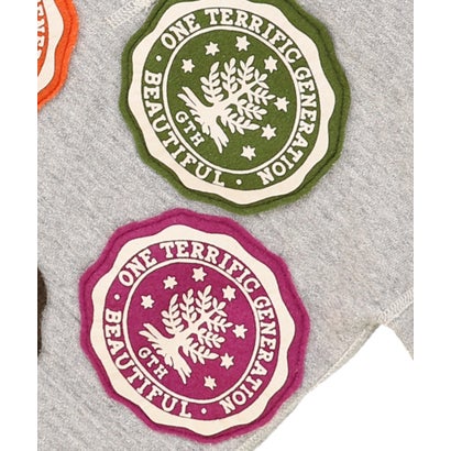 College Patch Sweatshirt （GRAY）｜詳細画像