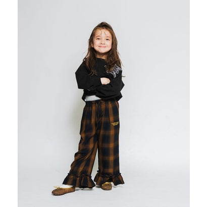 Ombre Plaid Relaxing Pants （BLACK）｜詳細画像