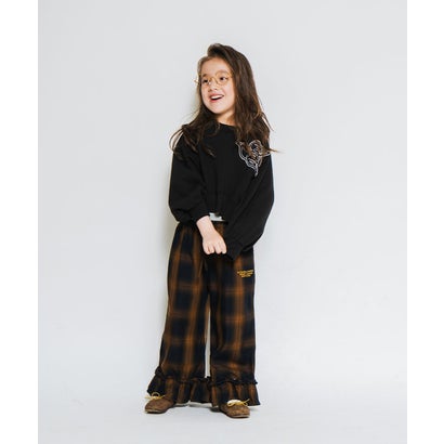 Ombre Plaid Relaxing Pants （BLACK）｜詳細画像