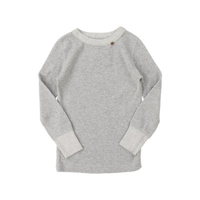 ゴートゥーハリウッド GO TO HOLLYWOOD Glitter Waffle Tee （GRAY）｜詳細画像