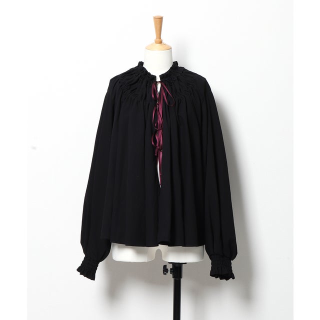 Bowling Remake Blouse(LADIES) （BLACK）