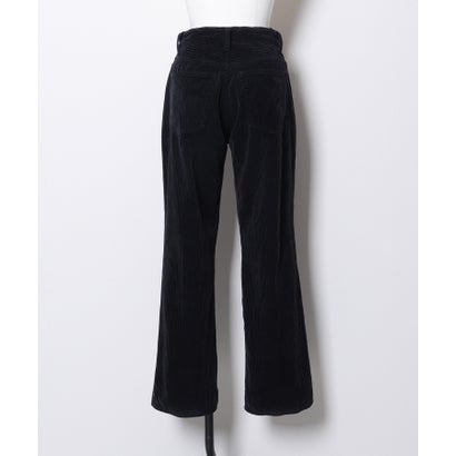 Corduroy Bootcut Pants(LADIES) （BLACK）｜詳細画像