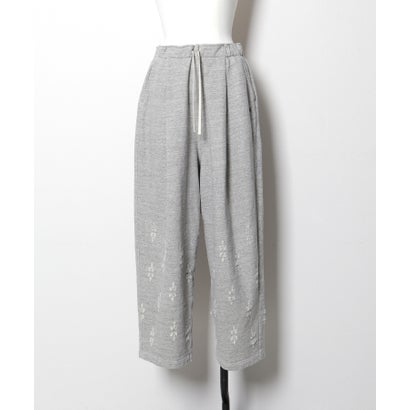 Floral Damaged Sweatpants(LADIES) （GRAY）｜詳細画像