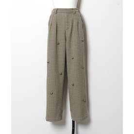 Gun Club Check Pants(LADIES) （GREEN）