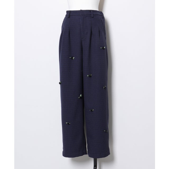 Gun Club Check Pants(LADIES) （NAVY）
