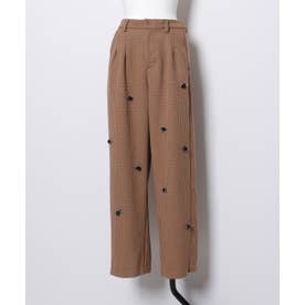 Gun Club Check Pants(LADIES) （BROWN）