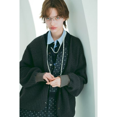 Quilted Blister Jacket(LADIES) （CHARCOAL GRAY）｜詳細画像