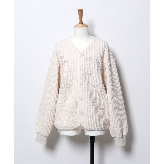 Quilted Blister Jacket(LADIES) （BEIGE）