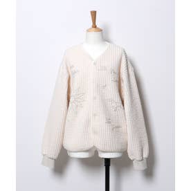 Quilted Blister Jacket(LADIES) （BEIGE）