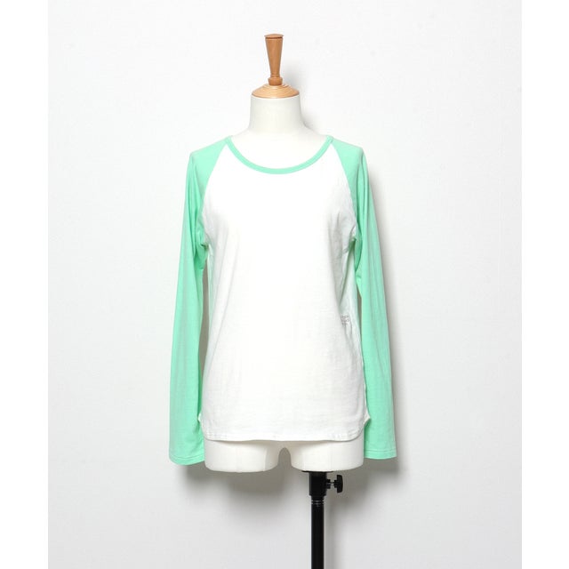 Raglan Tee(LADIES) （LIGHT GREEN）